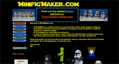 Desktop Screenshot of minifigmaker.com